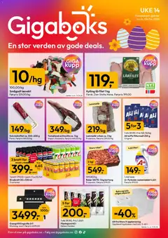 Forhåndsvisning av Gigaboks kundeavis gyldig fra 30.03.2026