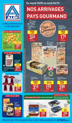 Aldi - Prévisualisation de Aldi catalogue semaine 40 valide à partir de 30.09.2025