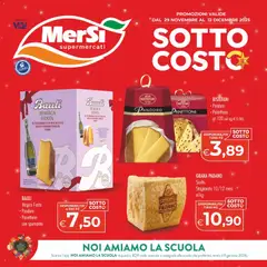 Anteprima del volantino Volantino MerSi Supermercati	 valido a partire dal 29.11.2025