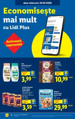 Catalog Lidl – valabil de la 21.07.2025 | Pagină: 52
