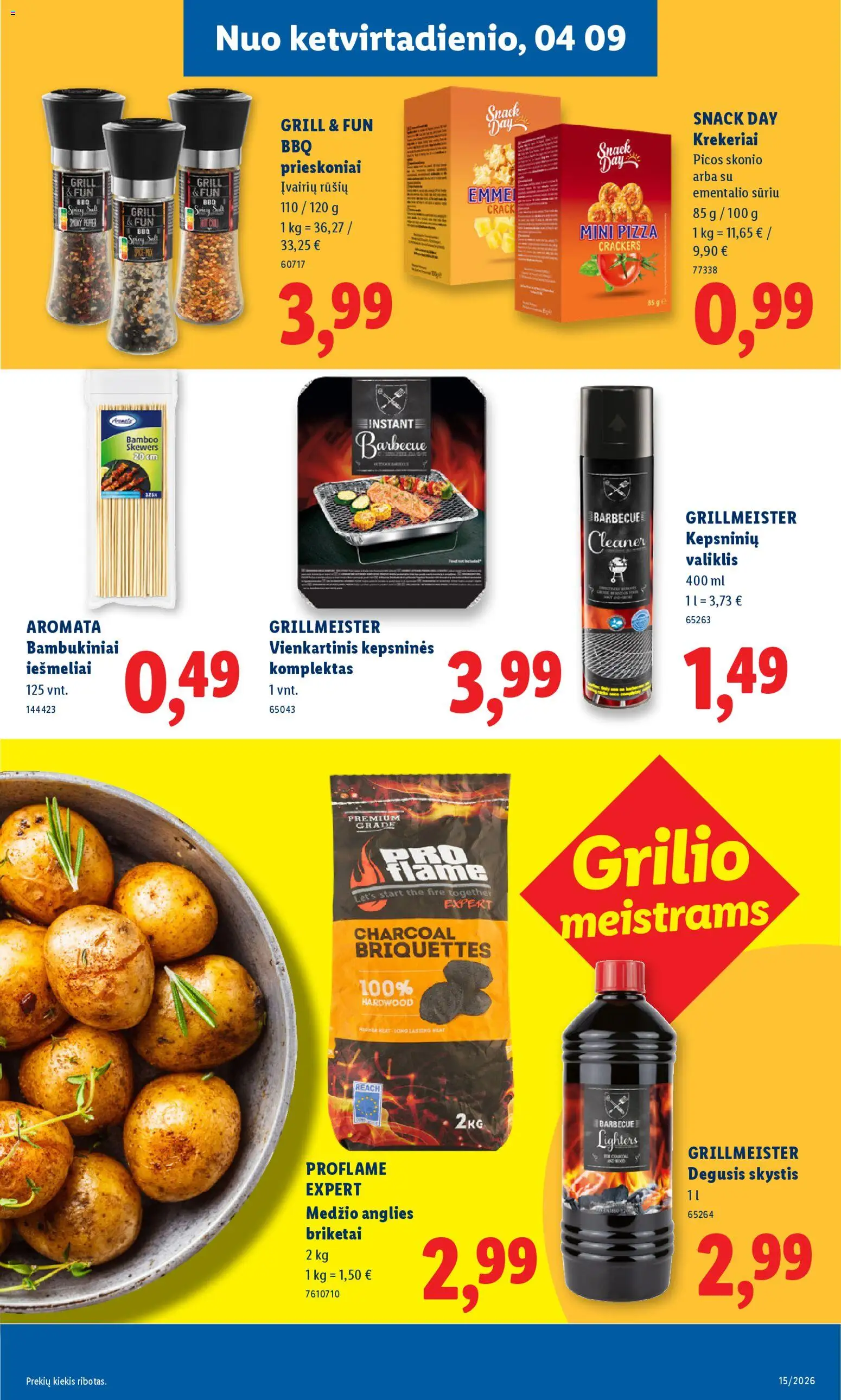 LIDL akcijos nuo 06.04.2026 | Puslapis: 27 | Prekių: Prieskoniai