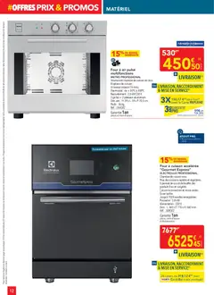 METRO - Prévisualisation de METRO Offres Prix & Promos Equipement valide à partir de 29.01.2026 | Page: 12 | Produits: Four, Poids