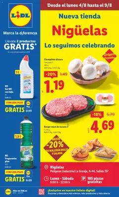 Vista previa Lidl folleto válido desde el 04.08.2025