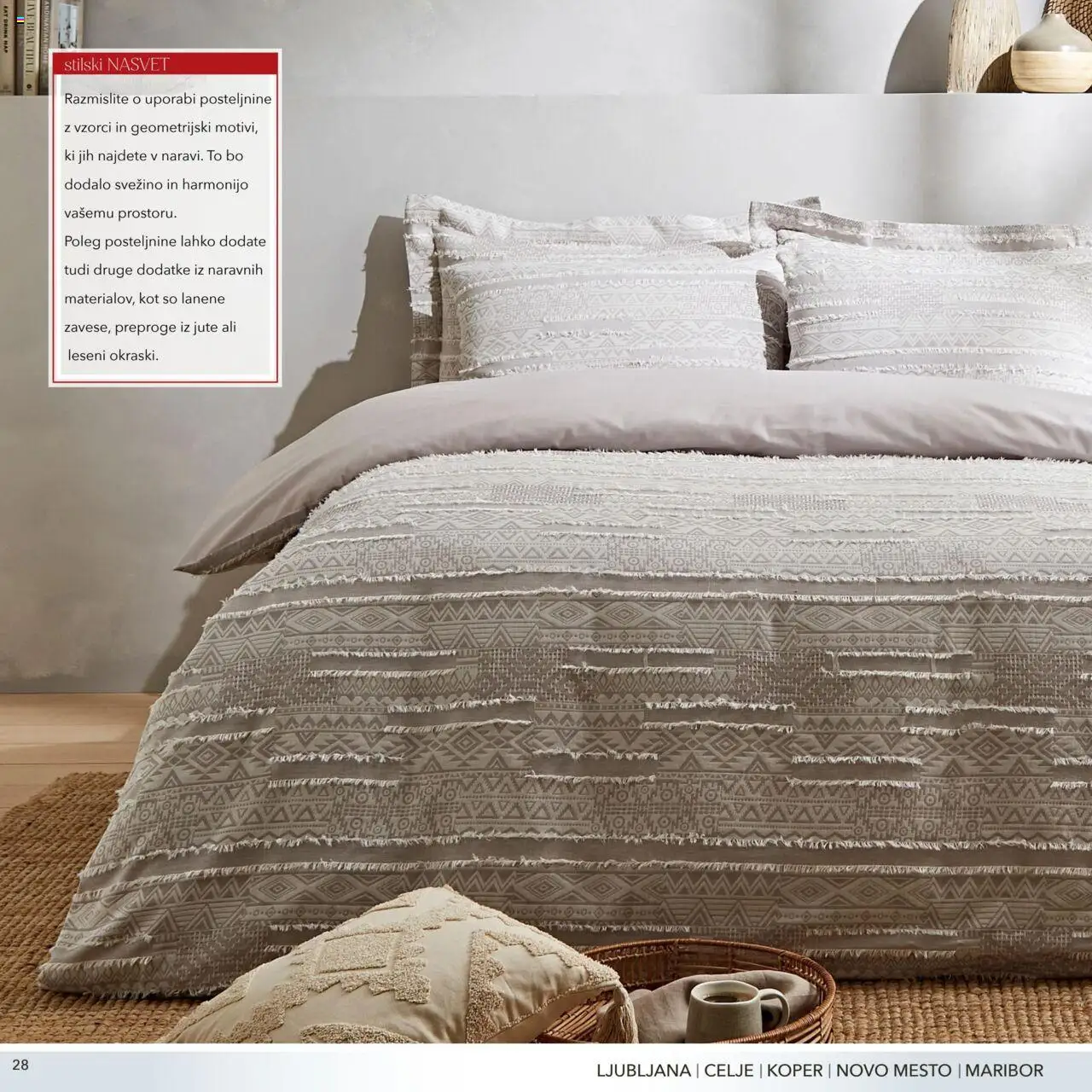 Harvey Norman katalog posteljnina jesen zima │ velja od 01.10.2023 | Stran: 28