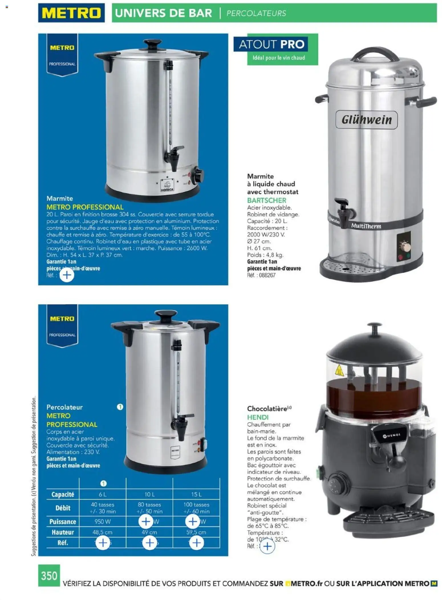 {H1} | Page: 350 | Produits: Égouttoir, Poids, Brosse, Vin