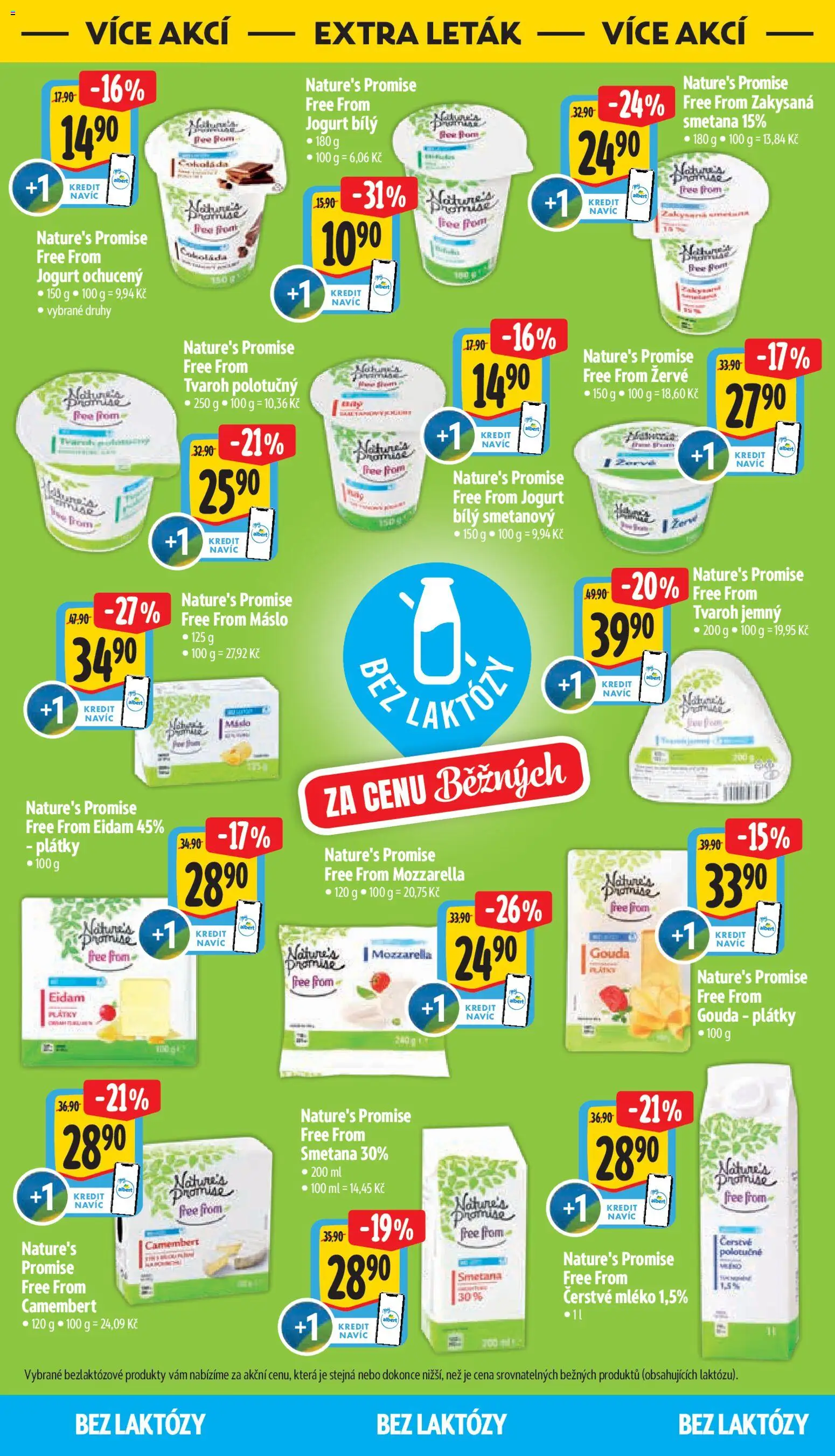 Albert leták - Supermarket od 07.04.2026 | Strana: 34 | Produkty: Gouda, Mléko, Jogurt, Smetana