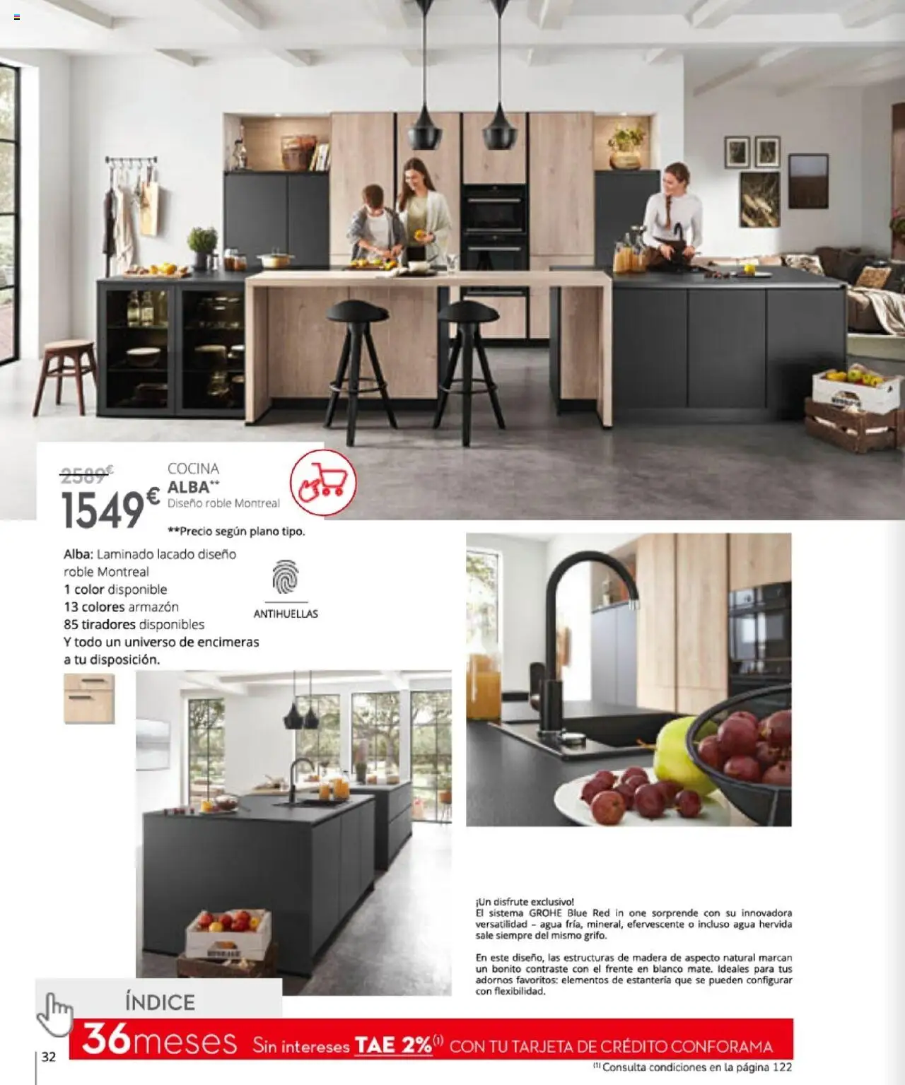 Conforama - Folleto │ válido desde el 27.03.2025 | Página: 32 | Productos: Cocina