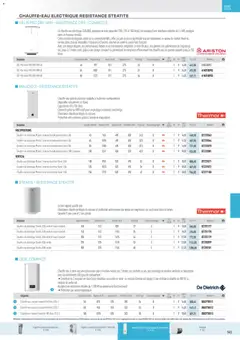 Rexel - Prévisualisation de Rexel - Brochure Chauffage Électrique, ECS, PAC AIR-AIR Et Qualite De L´Air Interieur valide à partir de 18.11.2025 | Page: 155