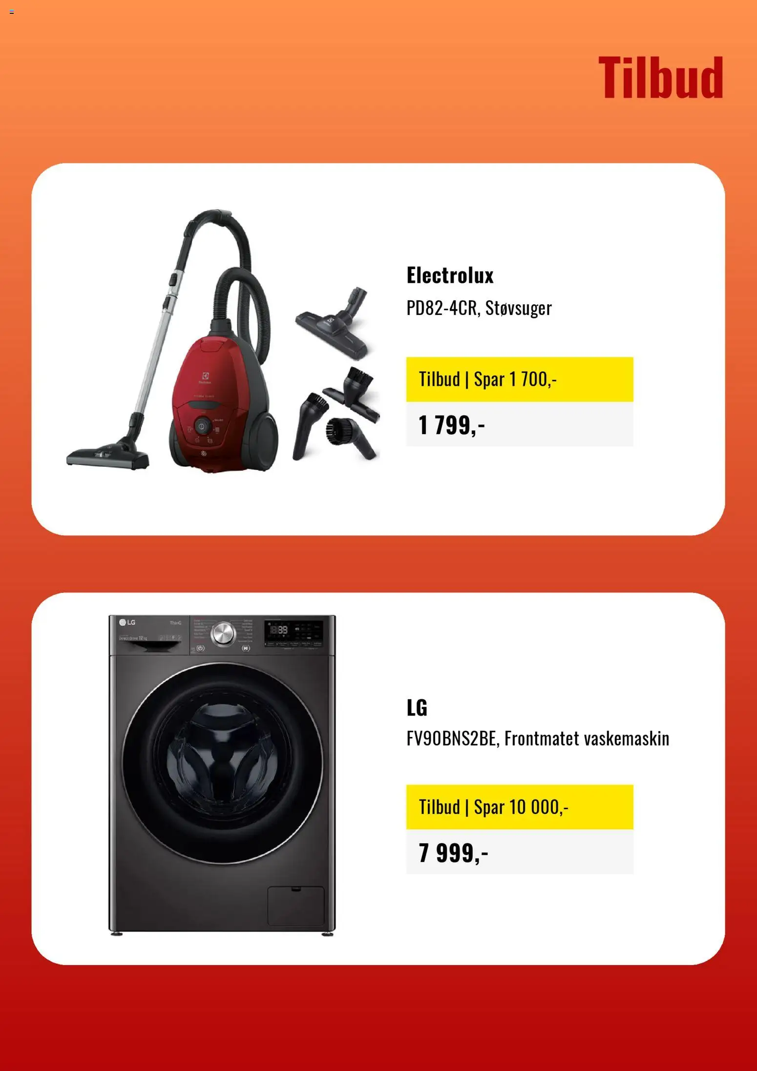 {H1} | Side: 3 | Produkter: Vaskemaskin, Støvsuger, Суміш дитяча