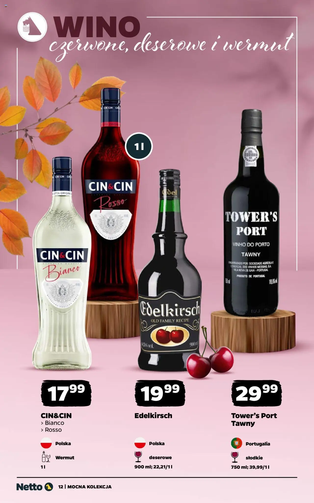 Netto gazetka - Wina od 13.10.2025 | Strona: 12 | Produkty: Por, Wino