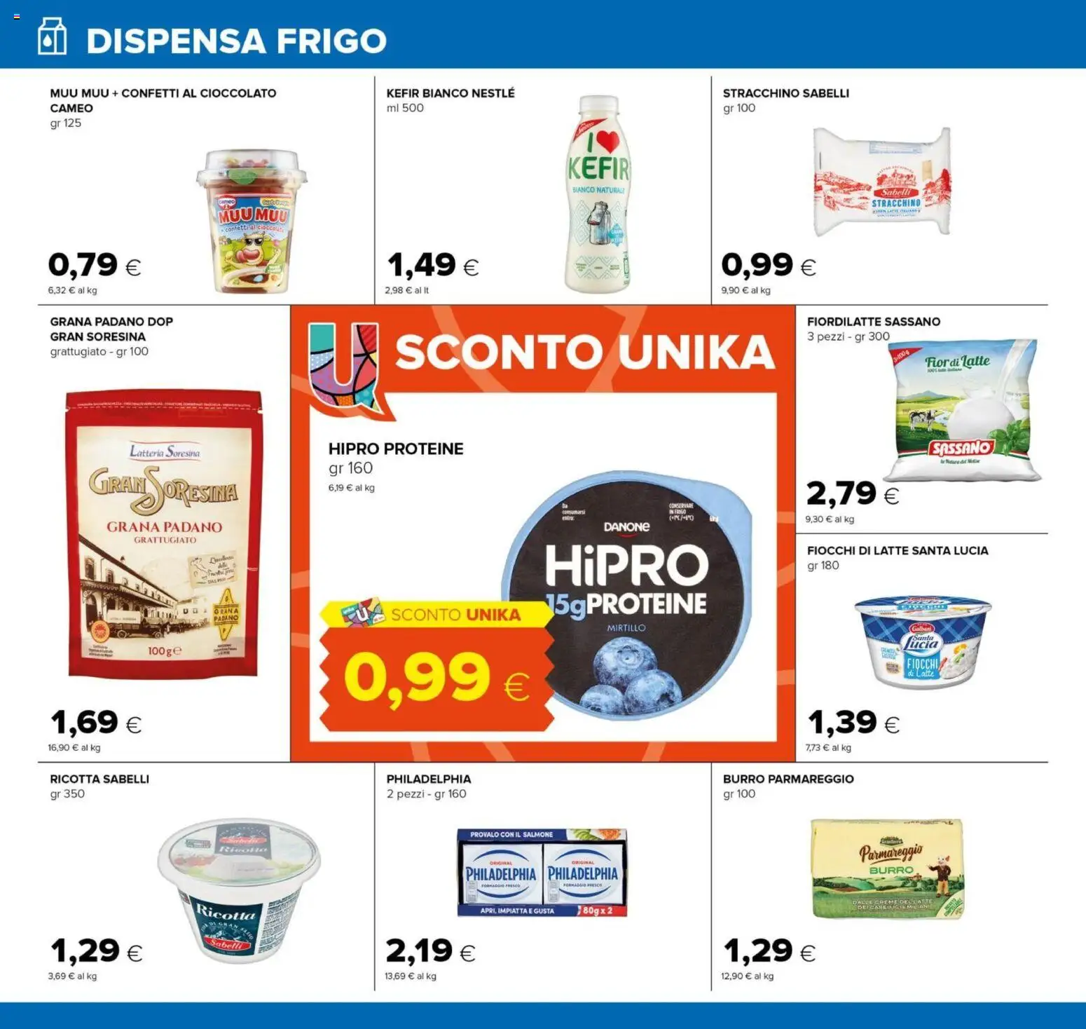 Volantino Tigre del 21.11.2025 | Pagina: 8 | Prodotti: Salmone, Fiocchi di latte, Stracchino, Ricotta