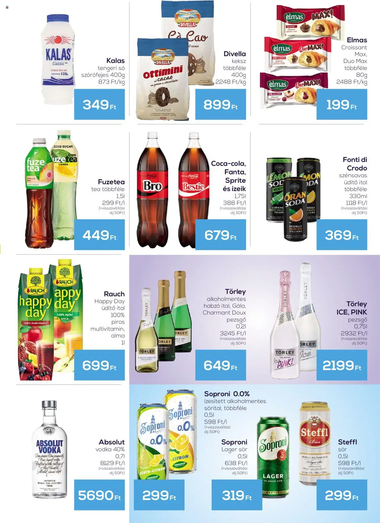 G'Roby akciós ujság - amely érvényes a következő dátumtól: 04.09.2025 | Oldal: 3 | Termékek: Absolut vodka, Pezsgő, Steffl, Alma