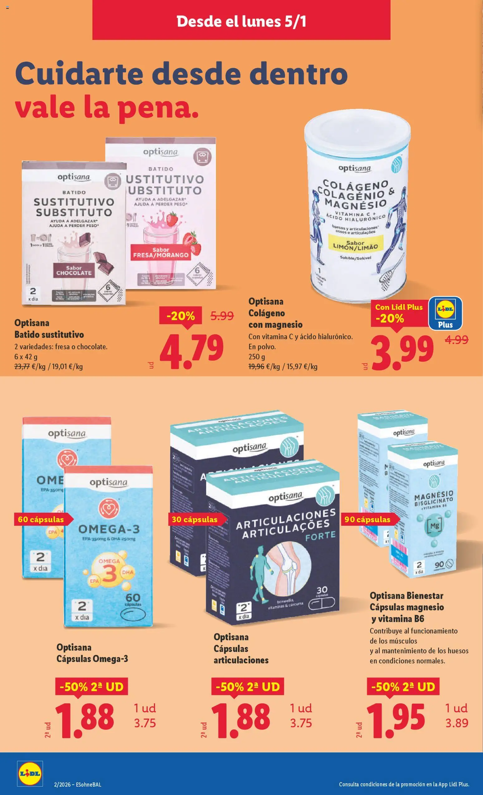 Lidl folleto de bazar │ válido desde el 05.01.2026 | Página: 8 | Productos: Chocolate, Peso