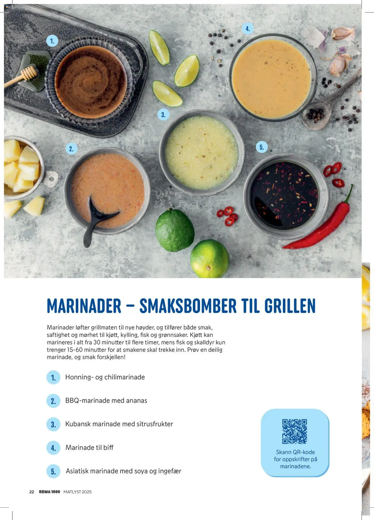  | Side: 22 | Produkter: Biff, Ananas, Rjuha, Kolasås