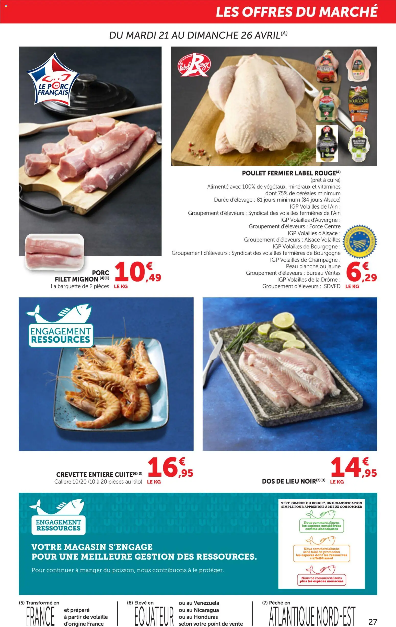 {H1} | Page: 27 | Produits: Bureau, Orange, Volaille, Céréales