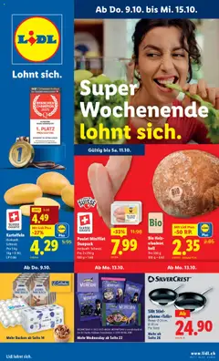 Lidl Aktionen ab 09.10.2025 gültig
