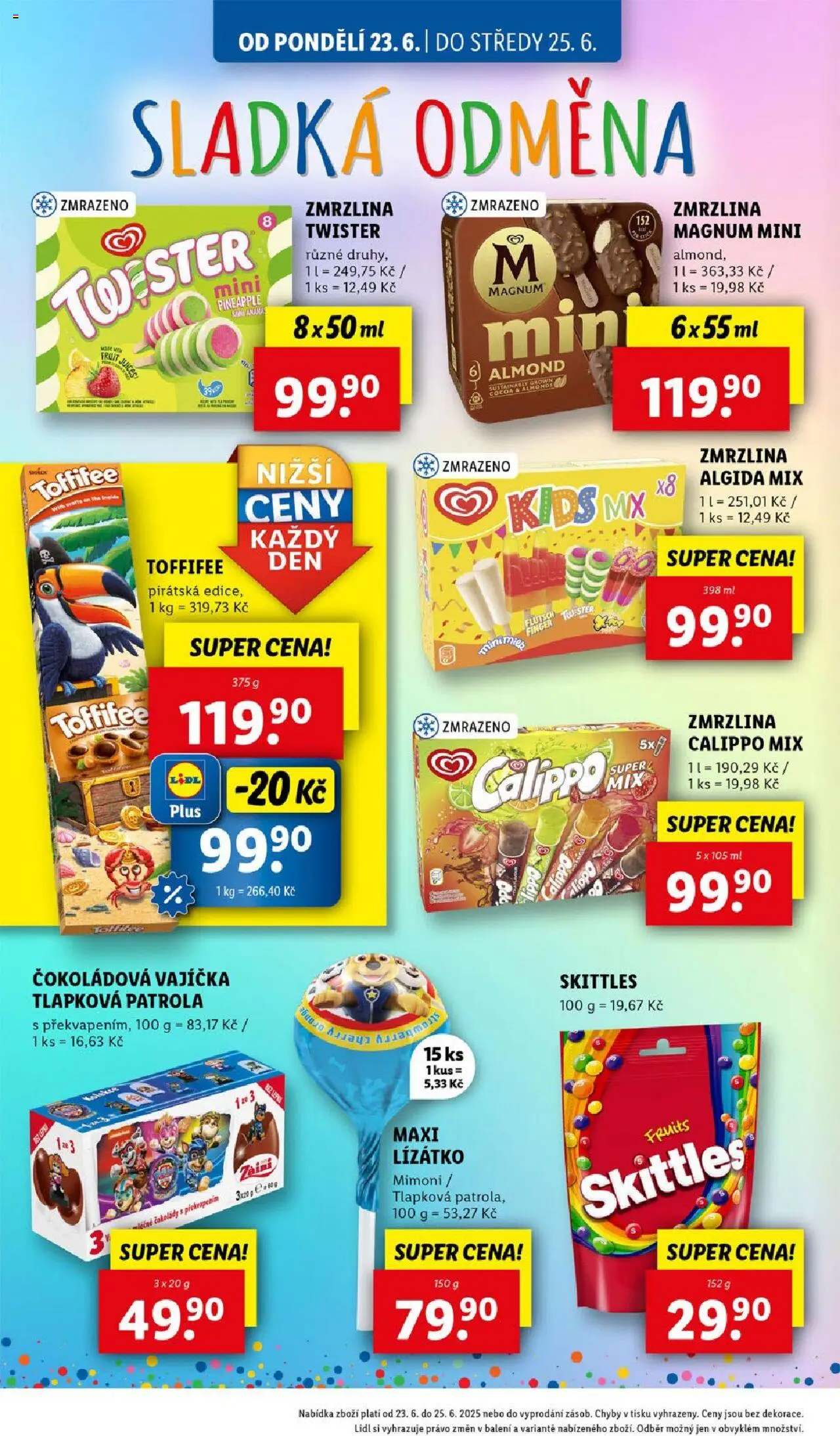 Lidl leták od 23.06.2025 | Strana: 30 | Produkty: Vajíčka, Ananas, Toffifee, Mimoni