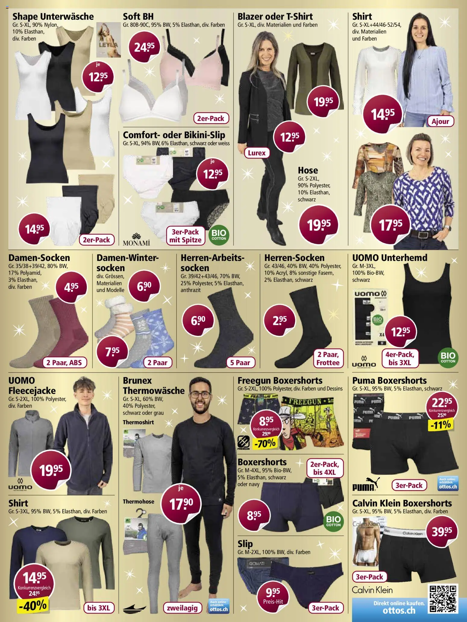 Otto's Aktionen – gültig ab 22.12.2025 | Seite: 15 | Produkte: Hose, Unterwäsche, Bh, Shirt