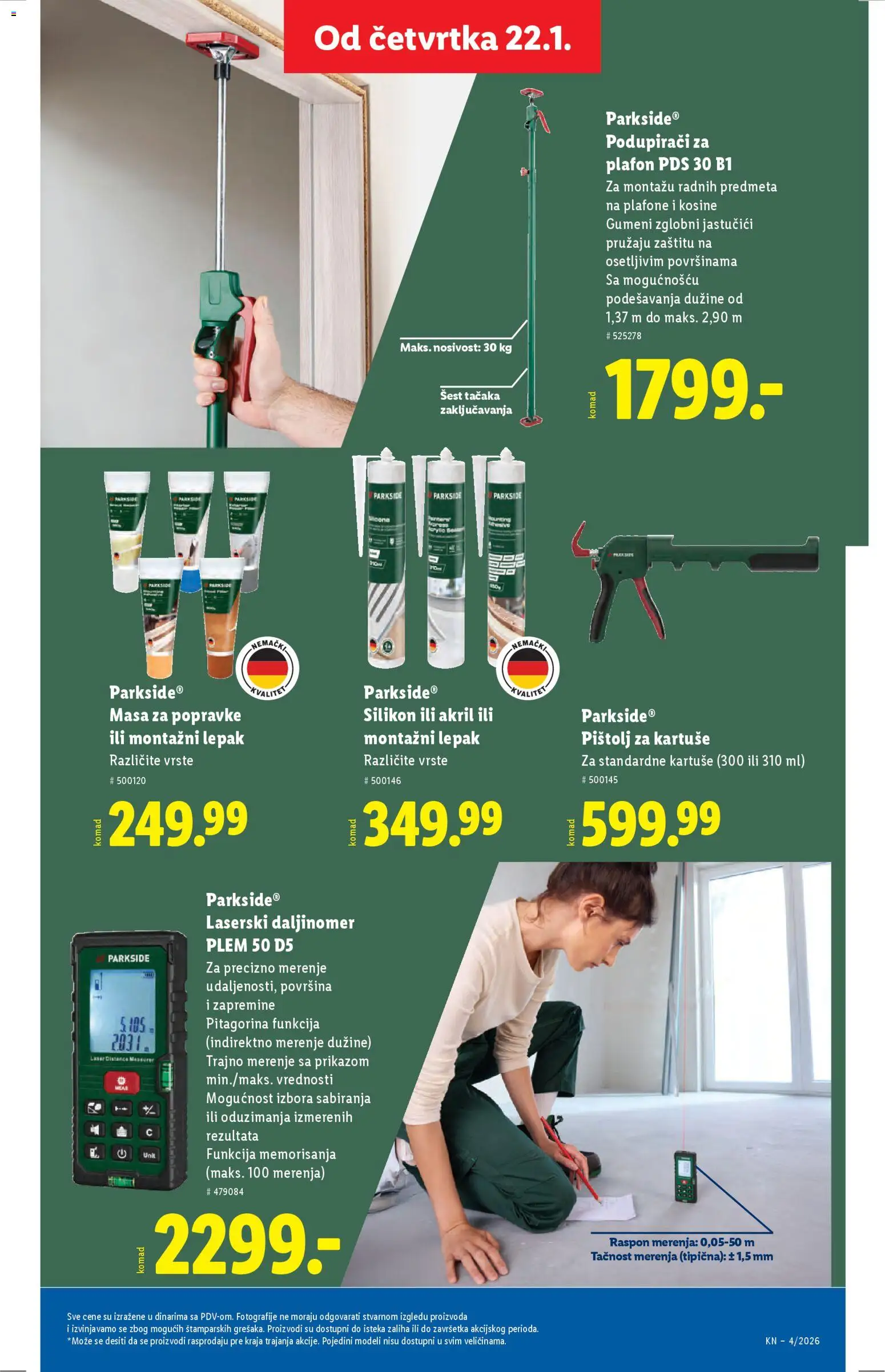 Lidl katalog - važi od 22.01.2026 | Strana: 57 | Proizvode: Parkside
