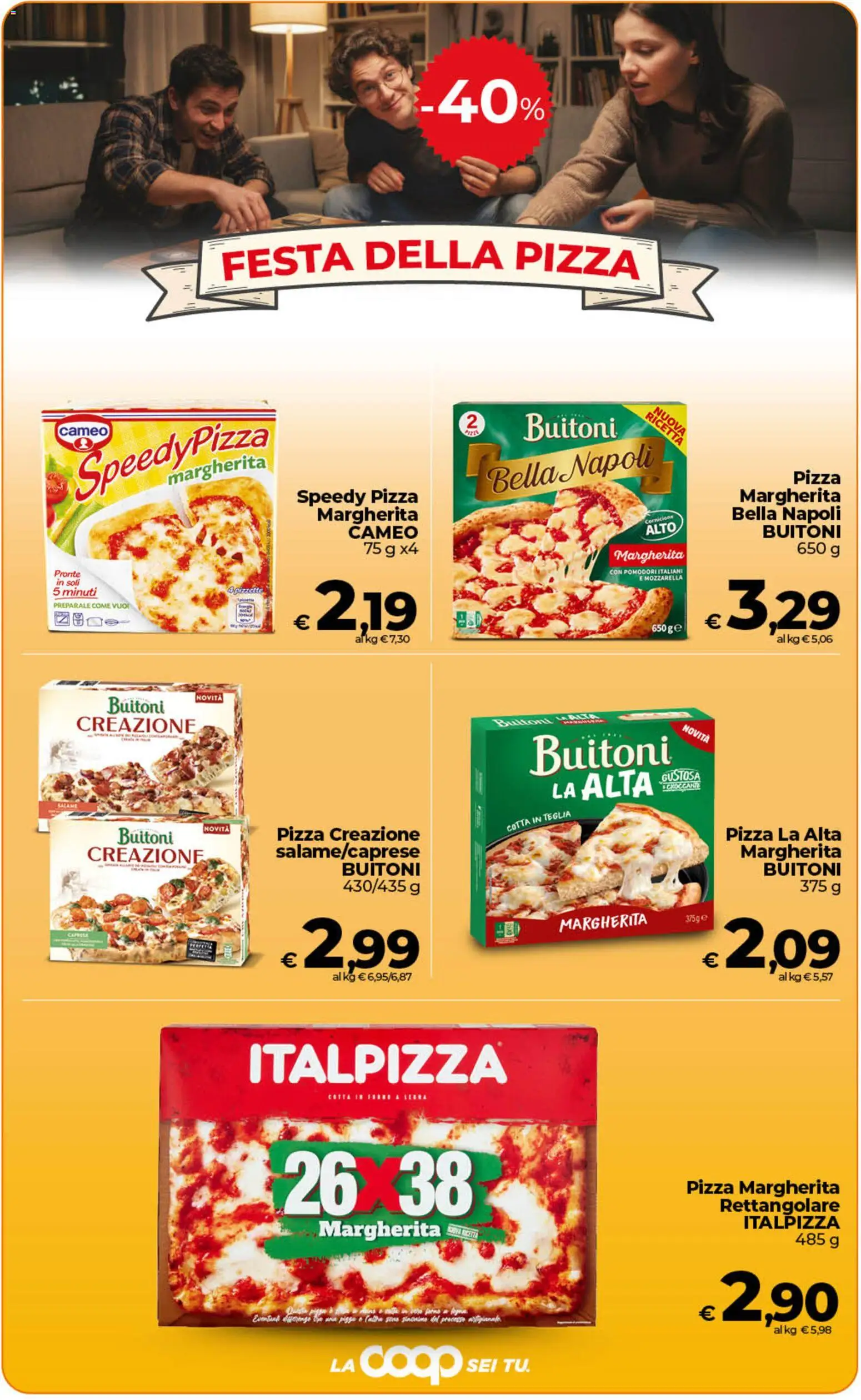 Volantino COOP del 07.04.2026 | Pagina: 25 | Prodotti: Teglia, Pizza, Mozzarella