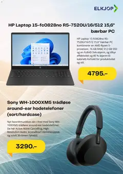 Forhåndsvisning av Elkjøp kundeavis gyldig fra 09.12.2025 | Side: 3 | Produkter: Pc, Thon en boite, Hodetelefoner