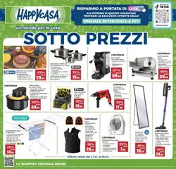 Anteprima del volantino Volantino Happy Casa	 valido a partire dal 21.01.2026
