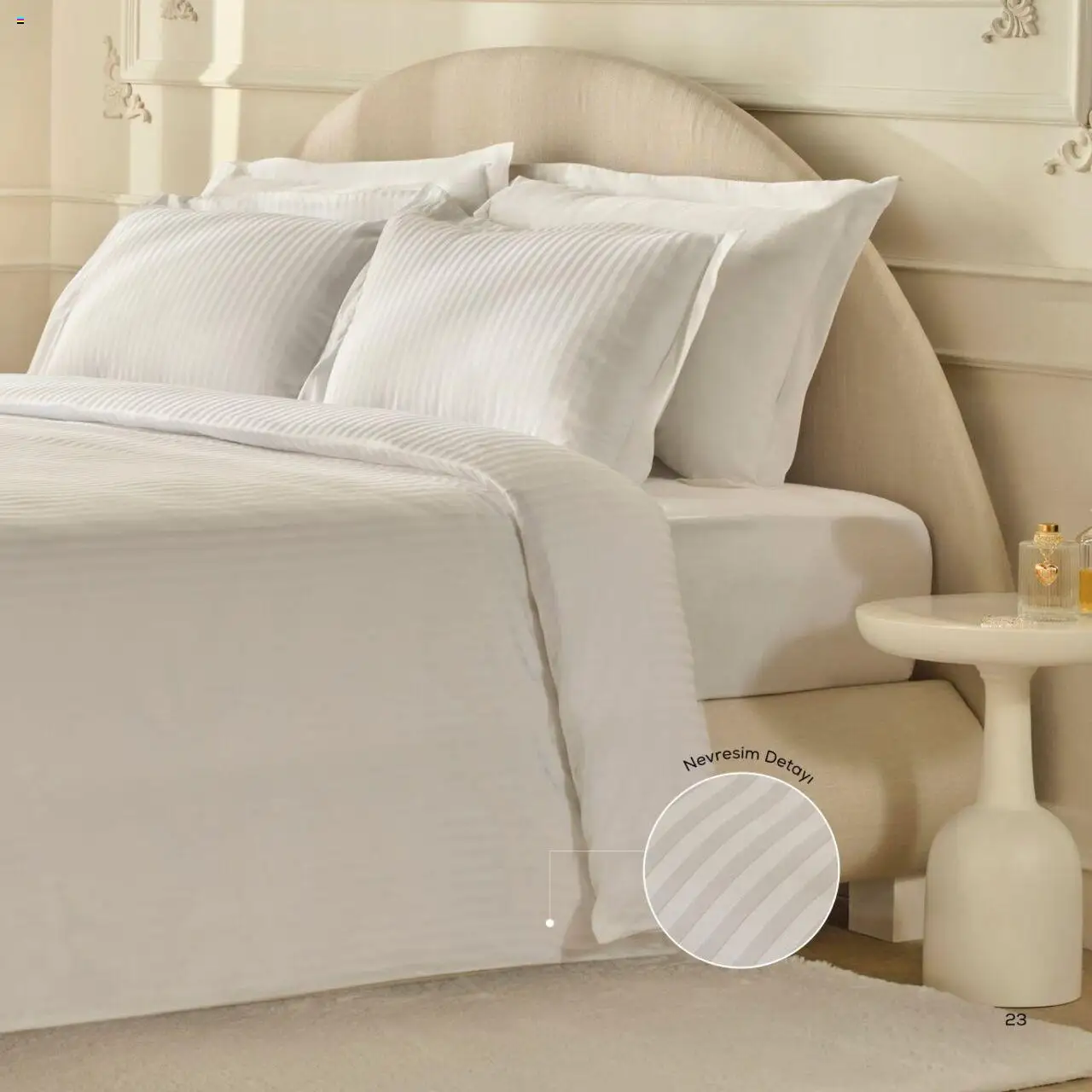Karaca - Karaca Home - White Collection - 03.03.2025 tarihinden itibaren geçerlidir | Sayfa: 23 | Ürünler: Nevresim