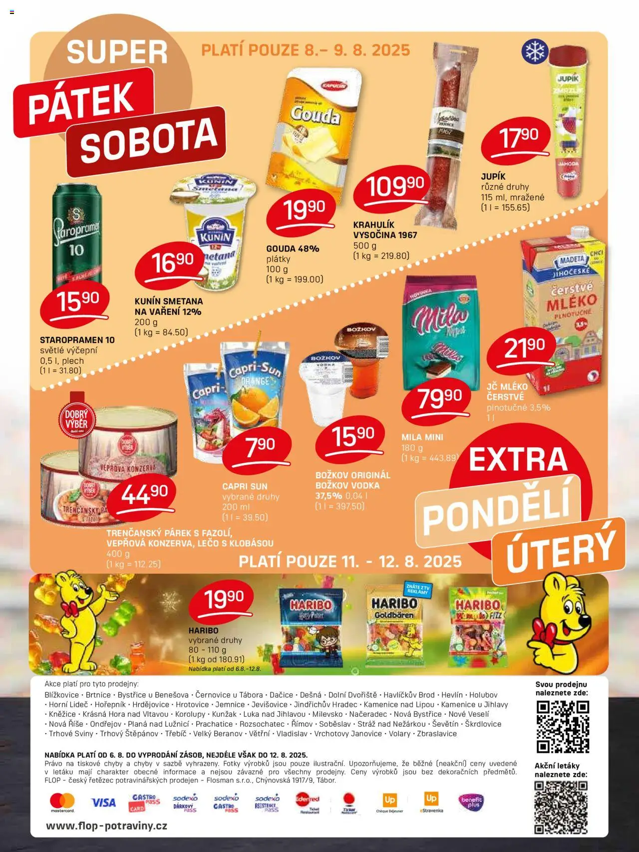Flop leták od 06.08.2025 | Strana: 16 | Produkty: Staropramen 10, Staropramen, Vepřová konzerva, Lečo