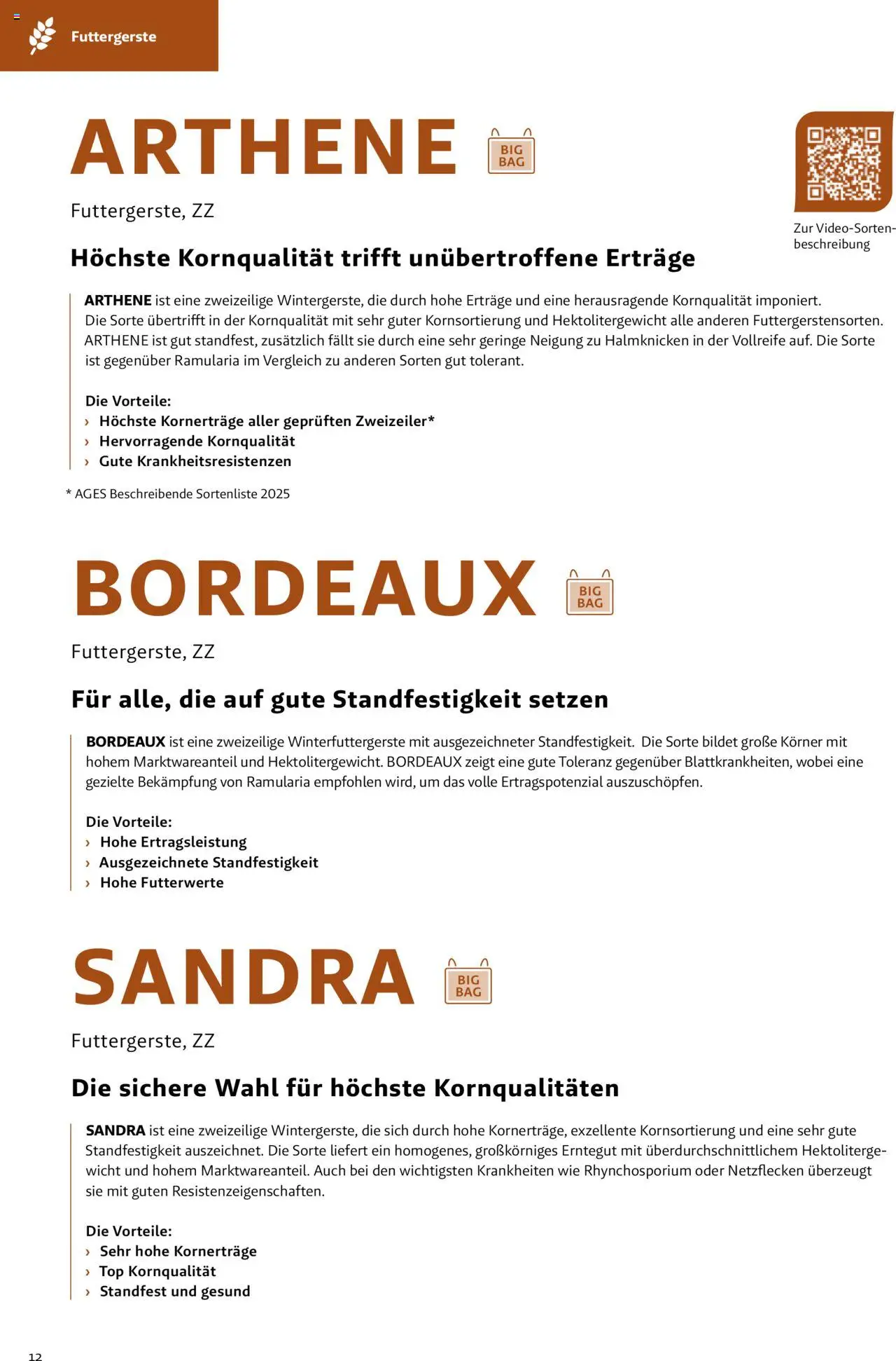 Lagerhaus Saatzeitung Herbst Trockengebiet gültig ab 01.09.2025 | Seite: 12