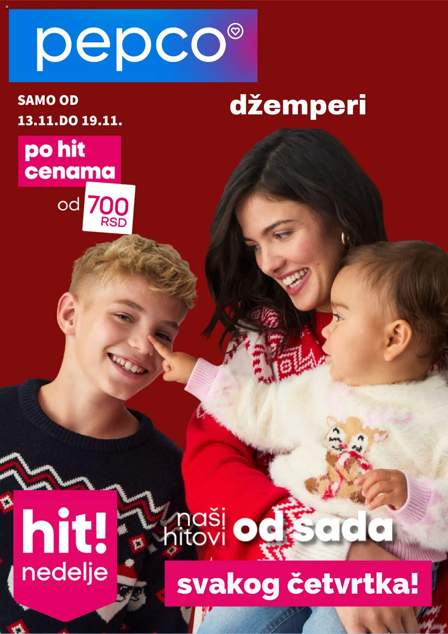 Pepco katalog - važi od 13.11.2025 | Strana: 1