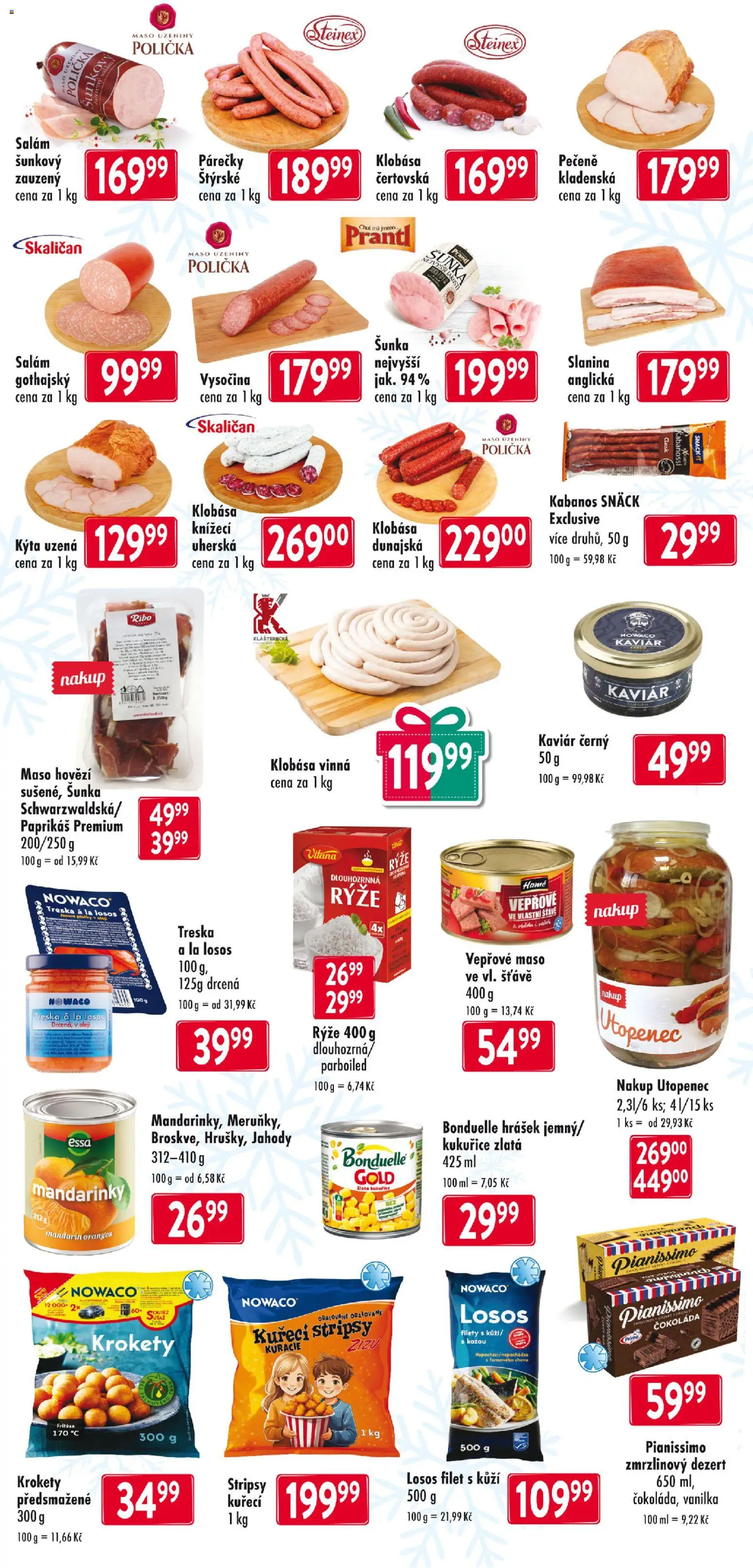 Astur & Qanto leták od 18.12.2025 | Strana: 2 | Produkty: Rýže, Losos, Kýta, Slanina