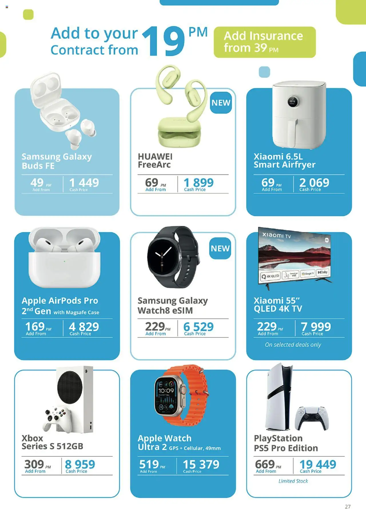 Cellucity Specials │ valid from 08.08.2025 | Page: 28 | Products: Playstation, Xbox, TV, Stock