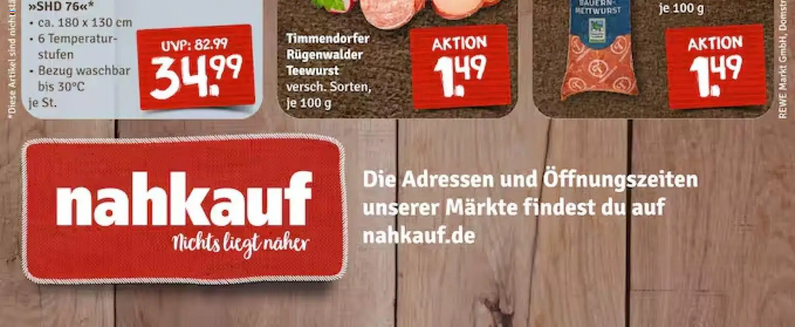 Nahkauf Prospekt 	 – gültig ab 17.11.2025 | Seite: 47