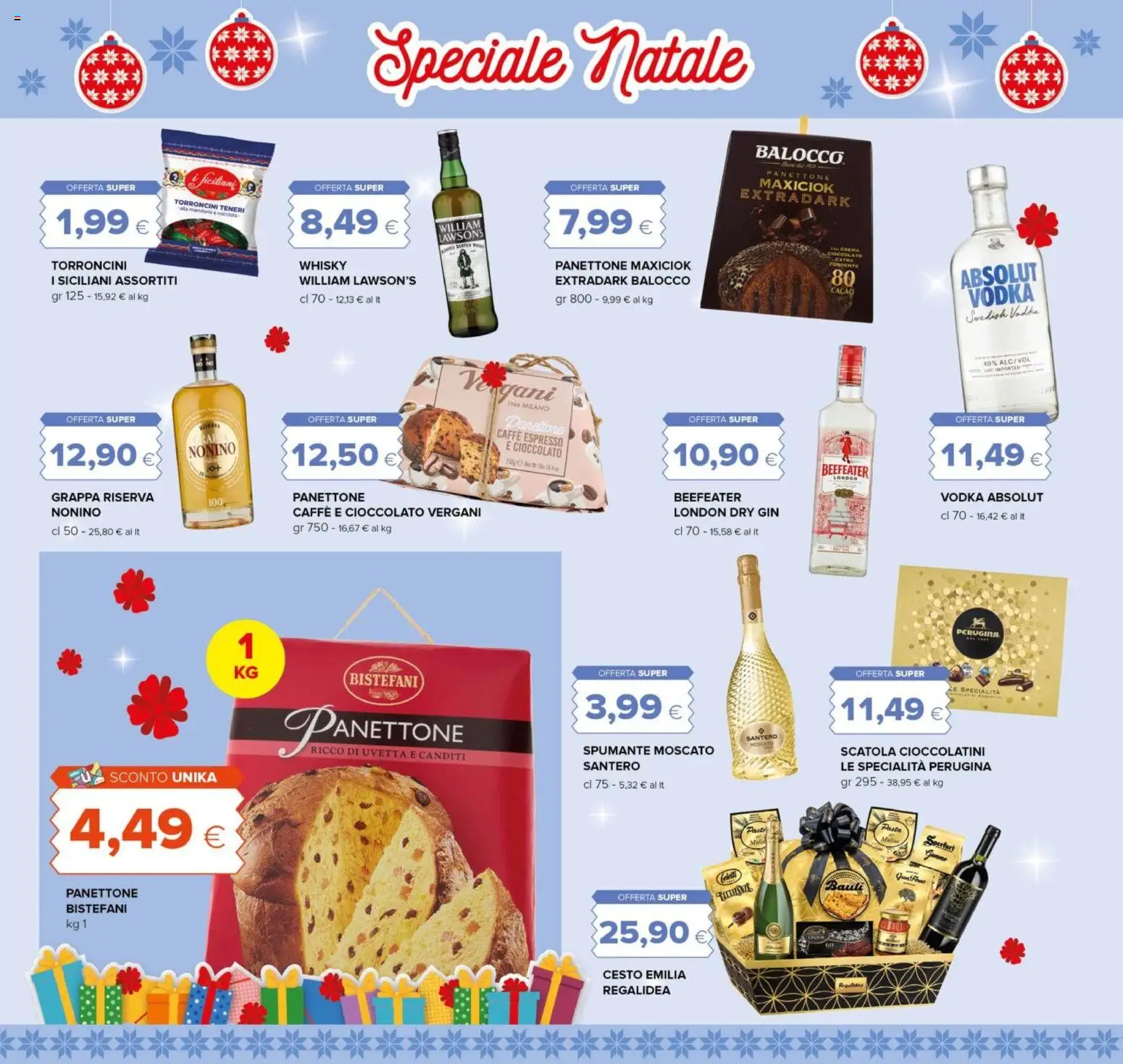 Volantino Oasi del 15.12.2025 | Pagina: 6 | Prodotti: Caffè, Gin, Cacao, Cioccolatini