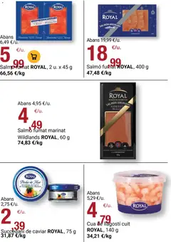 Vista previa Bonpreu folleto válido desde el 16.12.2025 | Página: 62 | Productos: Salmón ahumado, Μαύρο πιπέρι