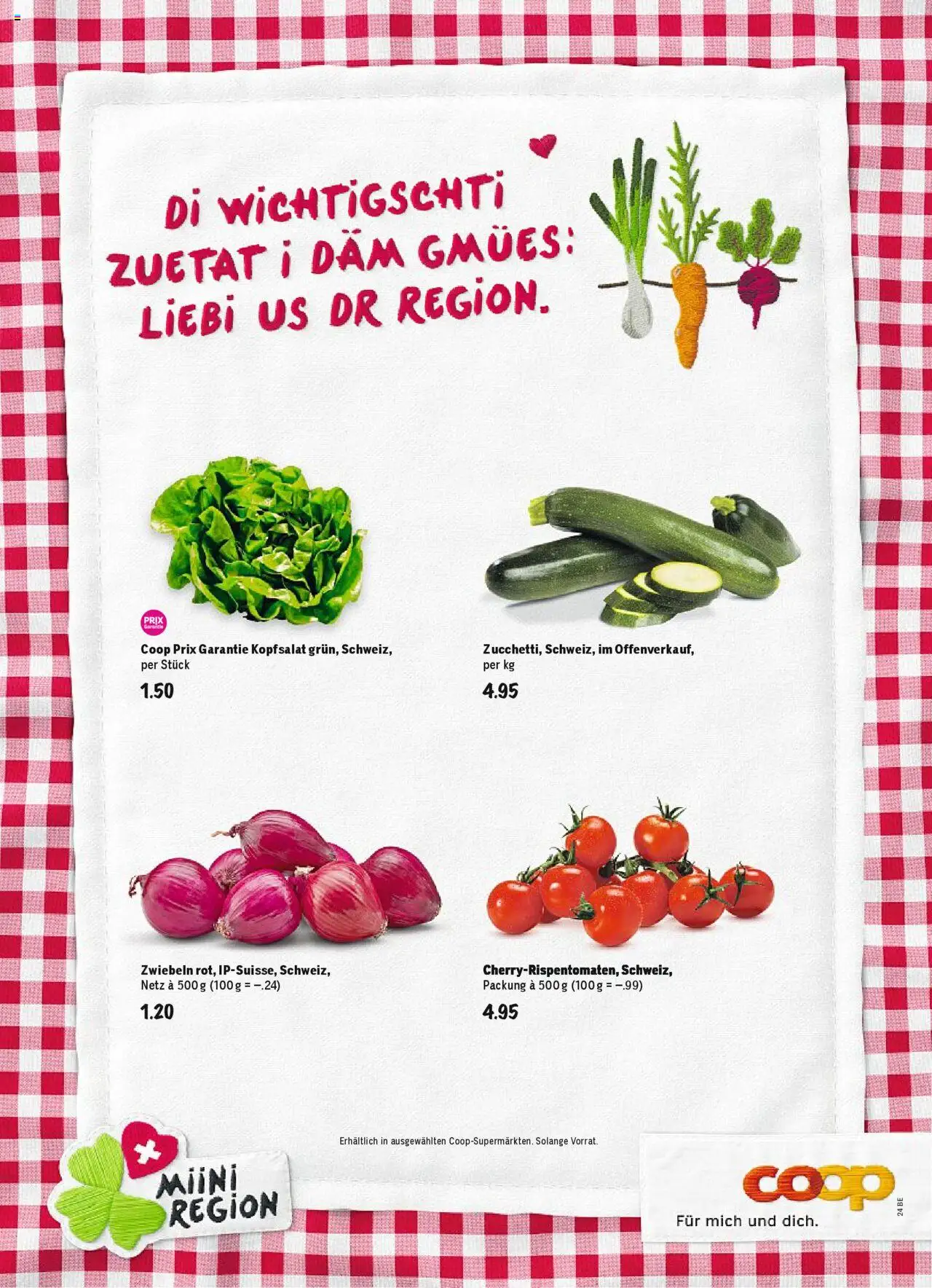 Coop Magazin ab 18.06.2025 | Seite: 66 | Produkte: Zwiebeln