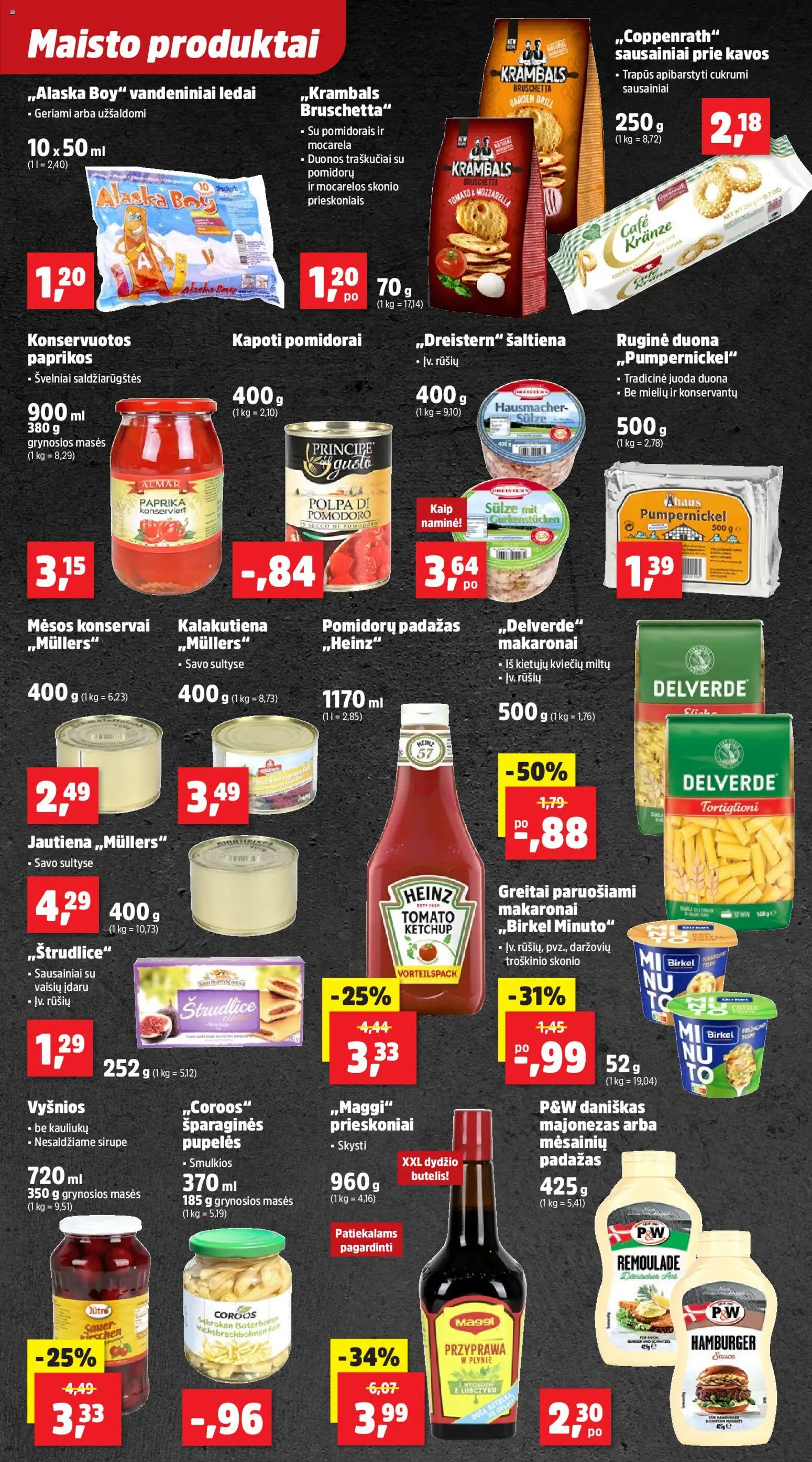 Thomas Philipps akcijos nuo 23.03.2026 | Puslapis: 15 | Prekių: Sausainiai, Pupelės, Pomidorai, Makaronai