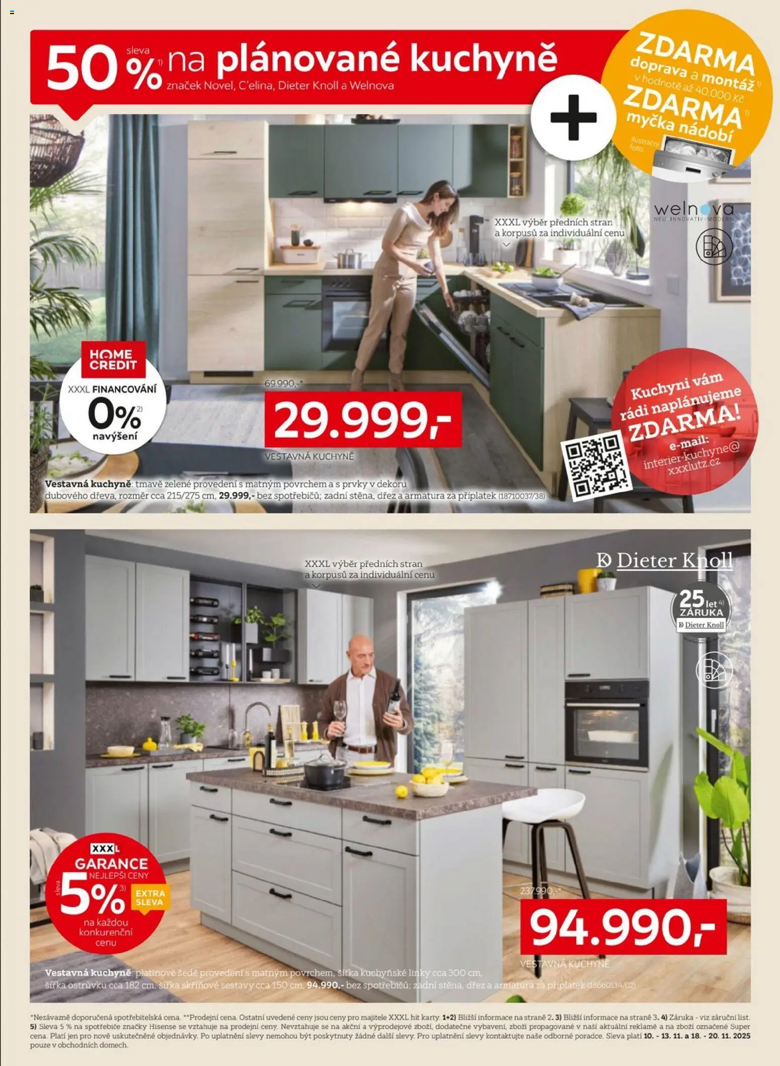 XXXLutz Black Friday od 10.11.2025 | Strana: 8 | Produkty: Nádobí, Myčka, Dřez, Myčka nádobí