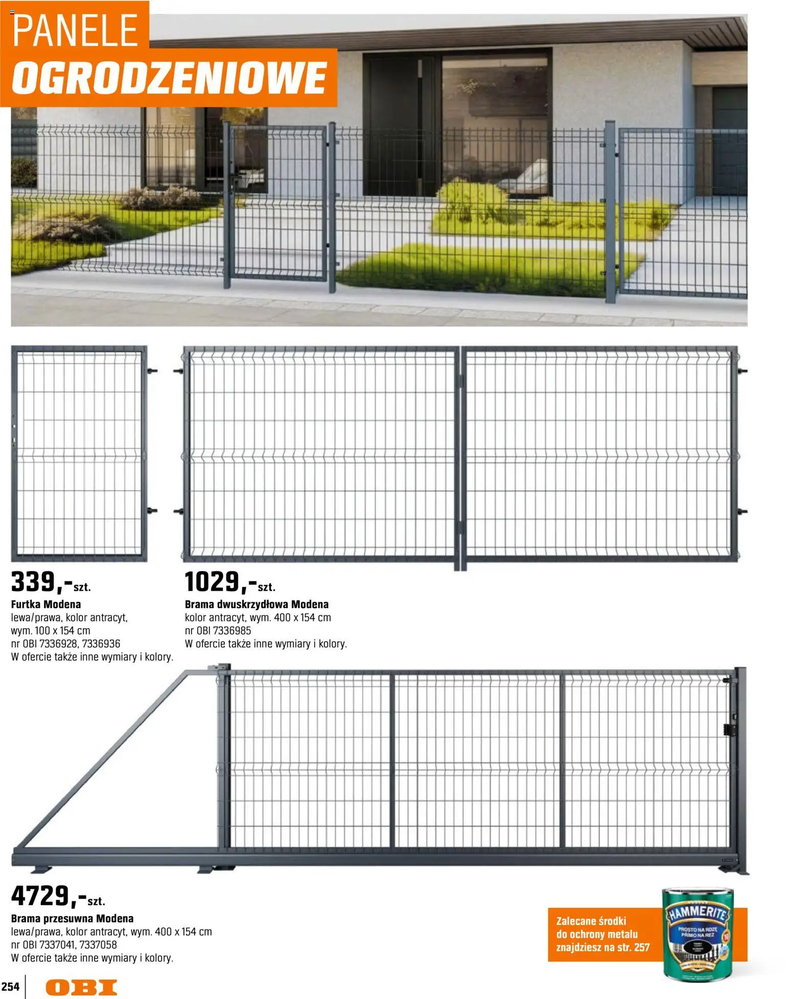 OBI gazetka - Ogród od 11.03.2026 | Strona: 254