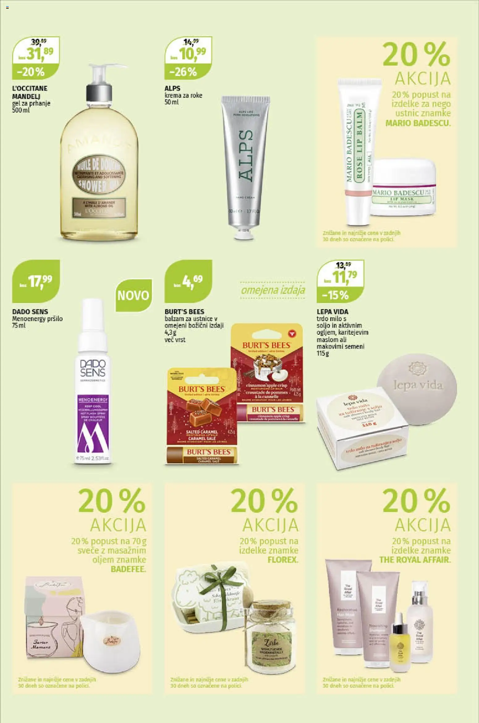 Novi Müller katalog ponudbe – veljaven od 10.11.2025 | Stran: 7 | Izdelki: Gel za prhanje, Balzam za ustnice, Krema za roke, Milo