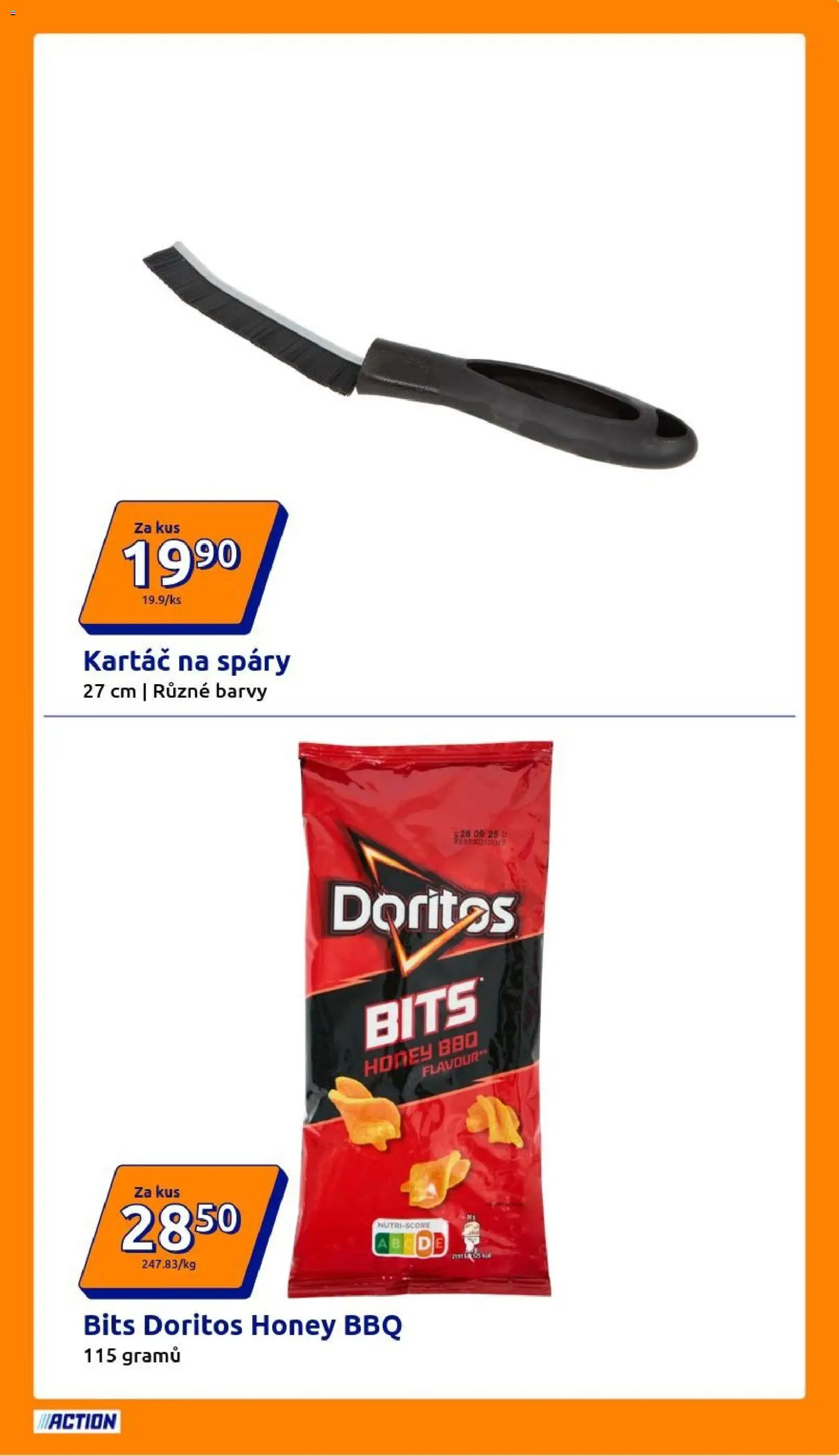 Action leták od 25.02.2026 | Strana: 21 | Produkty: Doritos, Barvy, Kartáč