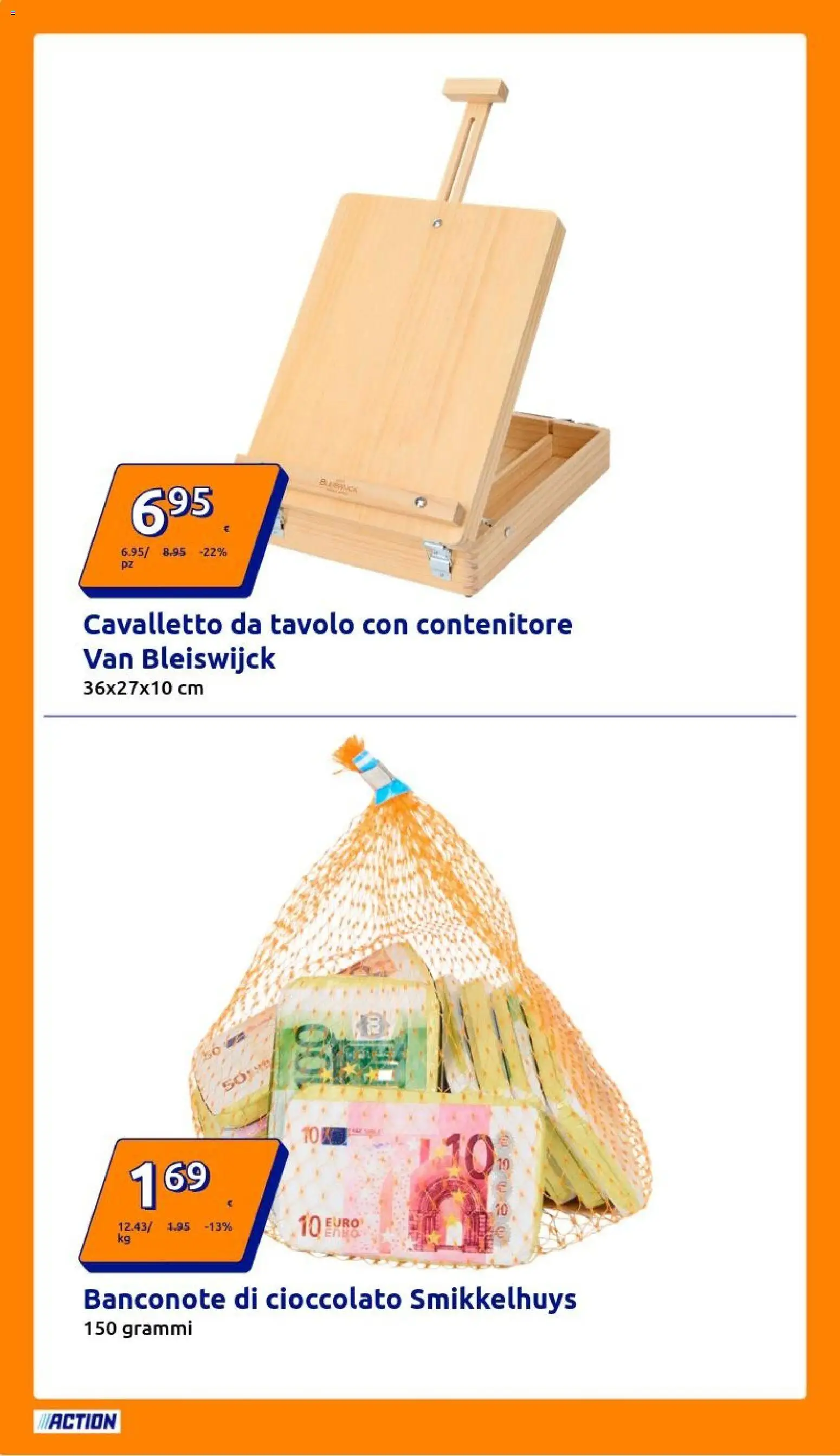 Volantino Action del 05.11.2025 | Pagina: 26 | Prodotti: Cioccolato, Contenitore, Tavolo