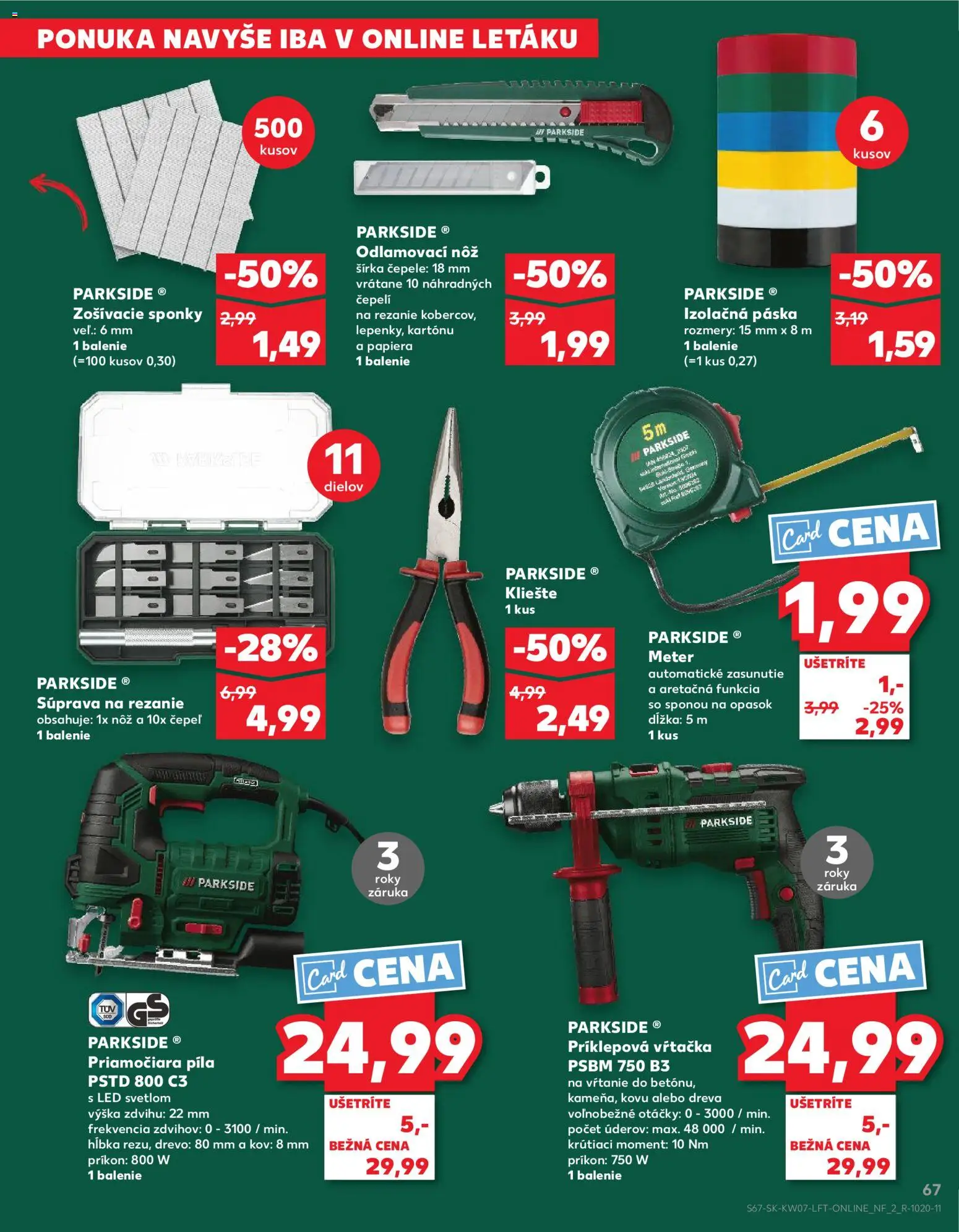 Nové Kaufland akcie – leták je platný od 12.02.2026 | Strana: 67