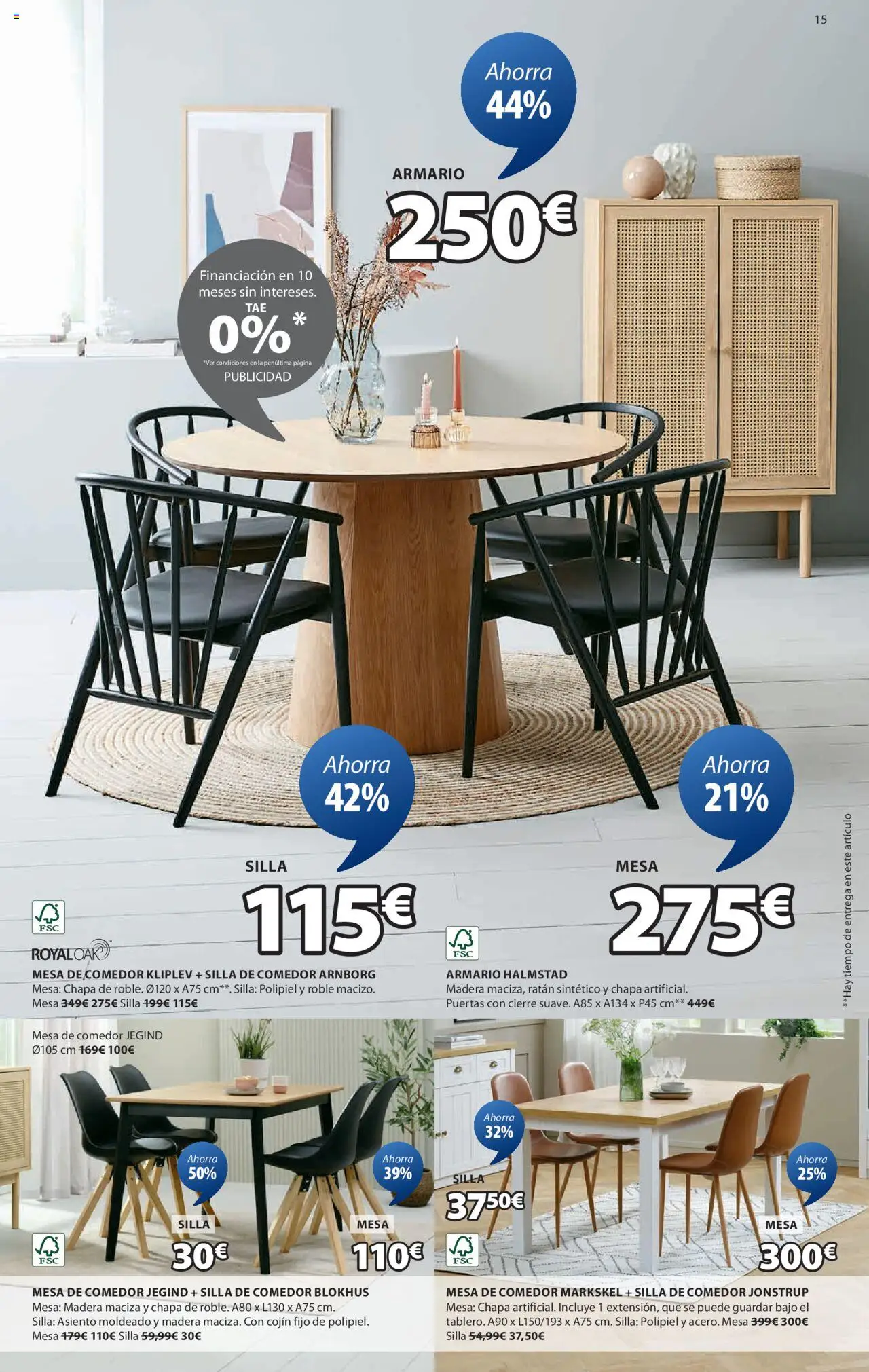 JYSK Grandes ofertas │ válido desde el 03.06.2025 | Página: 16 | Productos: Cojín, Mesa, Silla, Armario