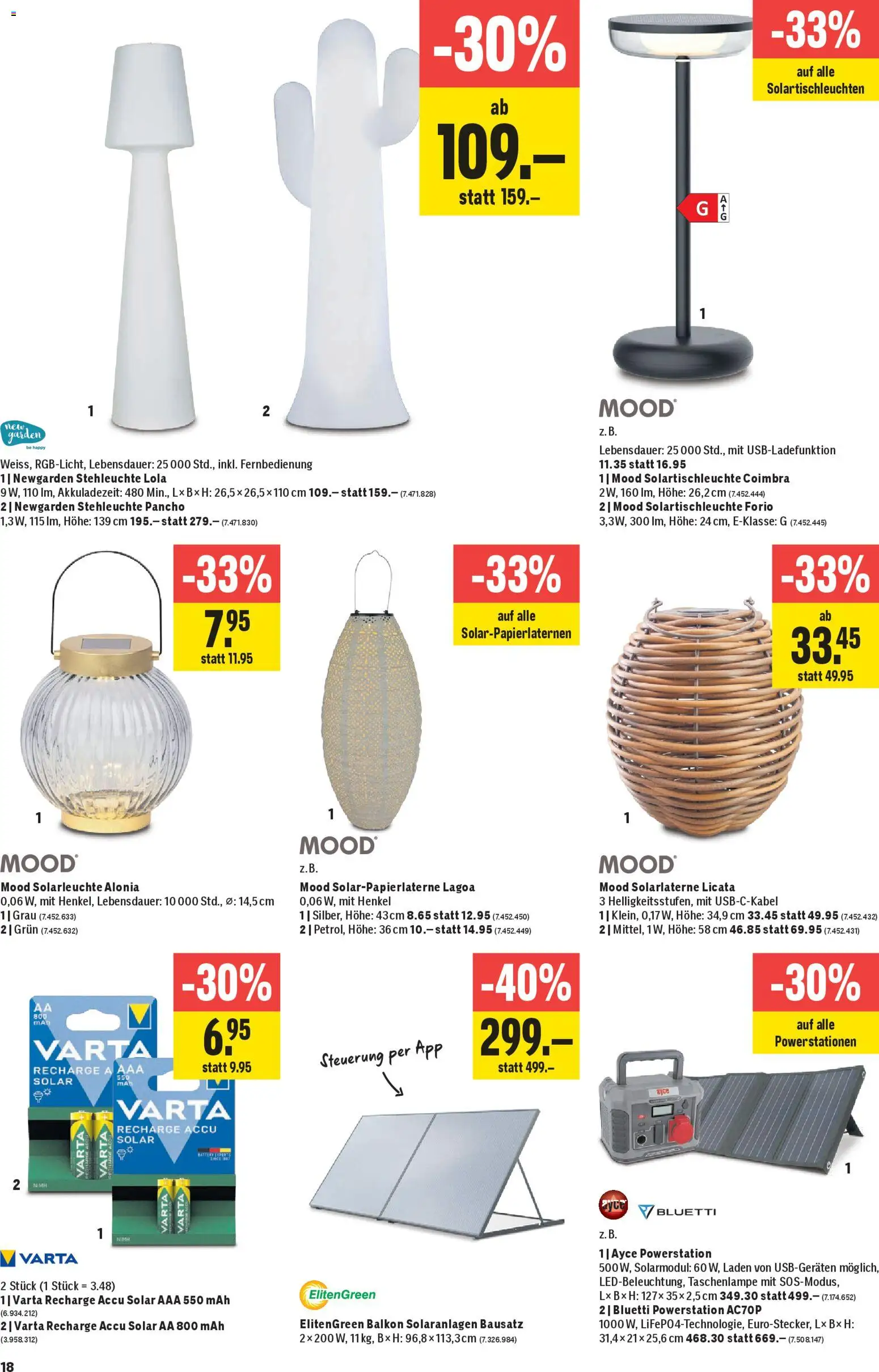 Jumbo aktionen – gültig ab 12.03.2026 | Seite: 18 | Produkte: Solarleuchte