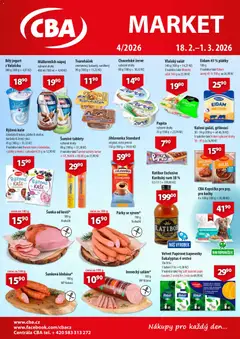 Náhled letáku CBA leták - Market od 18.02.2026