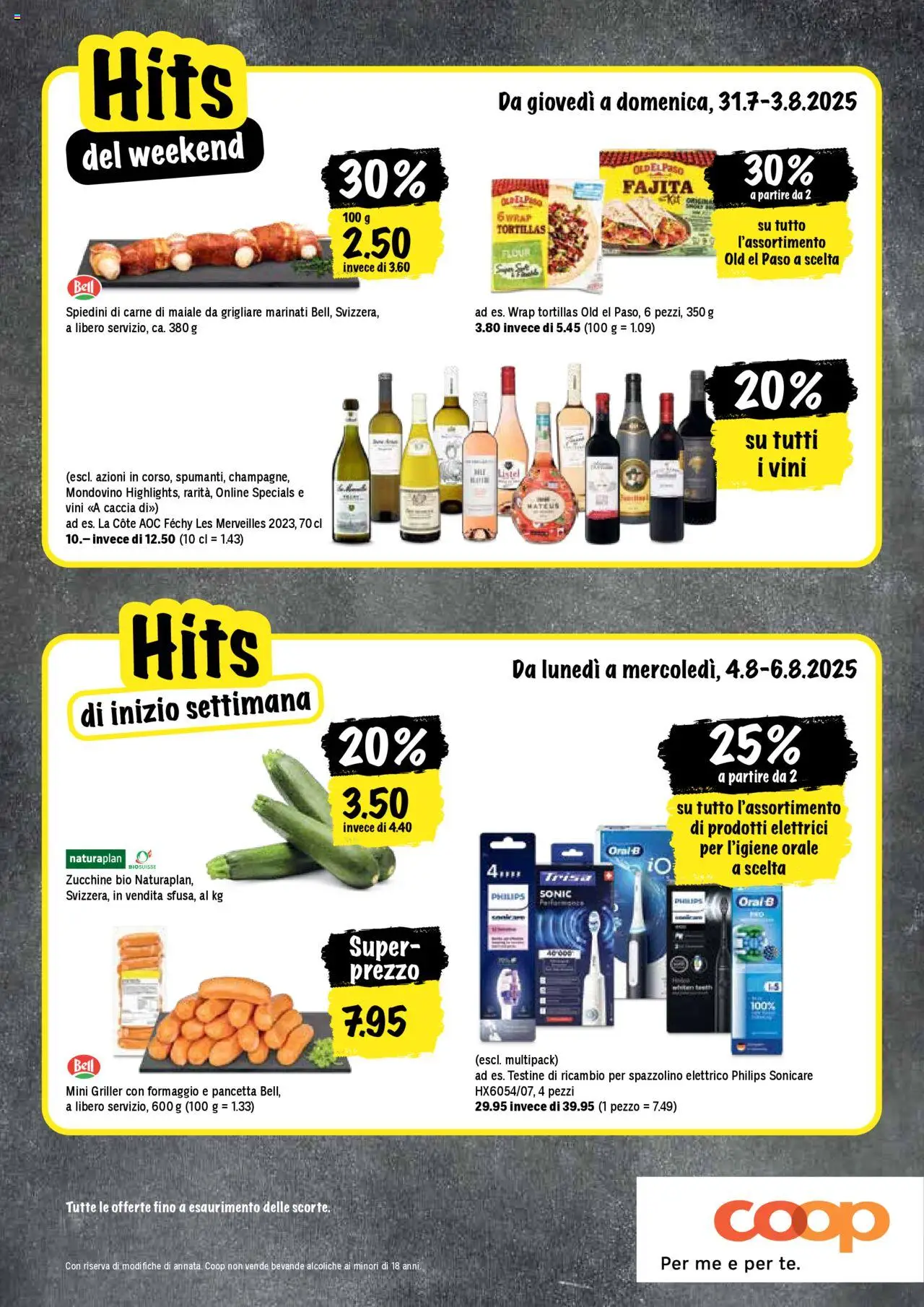 Coop - Una settimana di azioni ab 31.07.2025 | Seite: 19 | Produkte: Griller, Philips