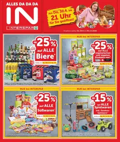 Interspar Flugblatt - Burgenland Nord ab 30.04.2026 gültig