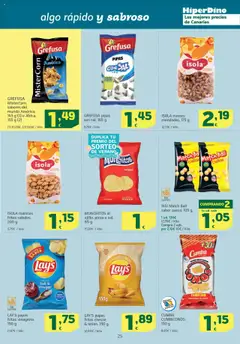 HiperDino folleto │ válido desde el 22.07.2025 | Página: 25 | Productos: Pizza, Papas fritas