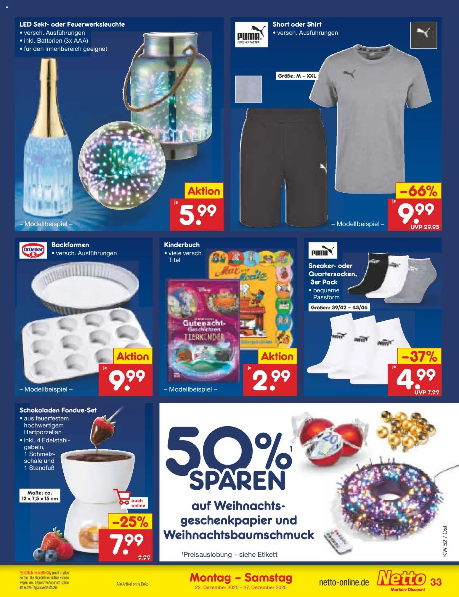 Netto Marken-Discount Prospekt 	 – gültig ab 22.12.2025 | Seite: 35 | Produkte: Shirt, Batterien, Sekt